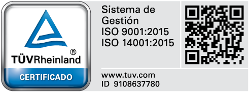 Certificado ISO 9001 y ISO 14001 del TÜV Rheinland para Axaton