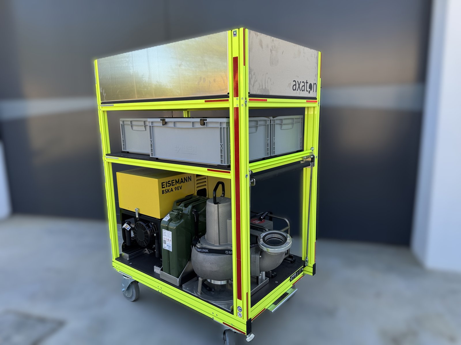 Carrito de inundaciones