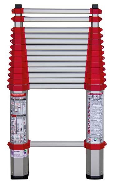 Escalera telescópica EN 1147