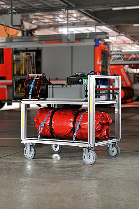 Carrito universal de 2 plataformas