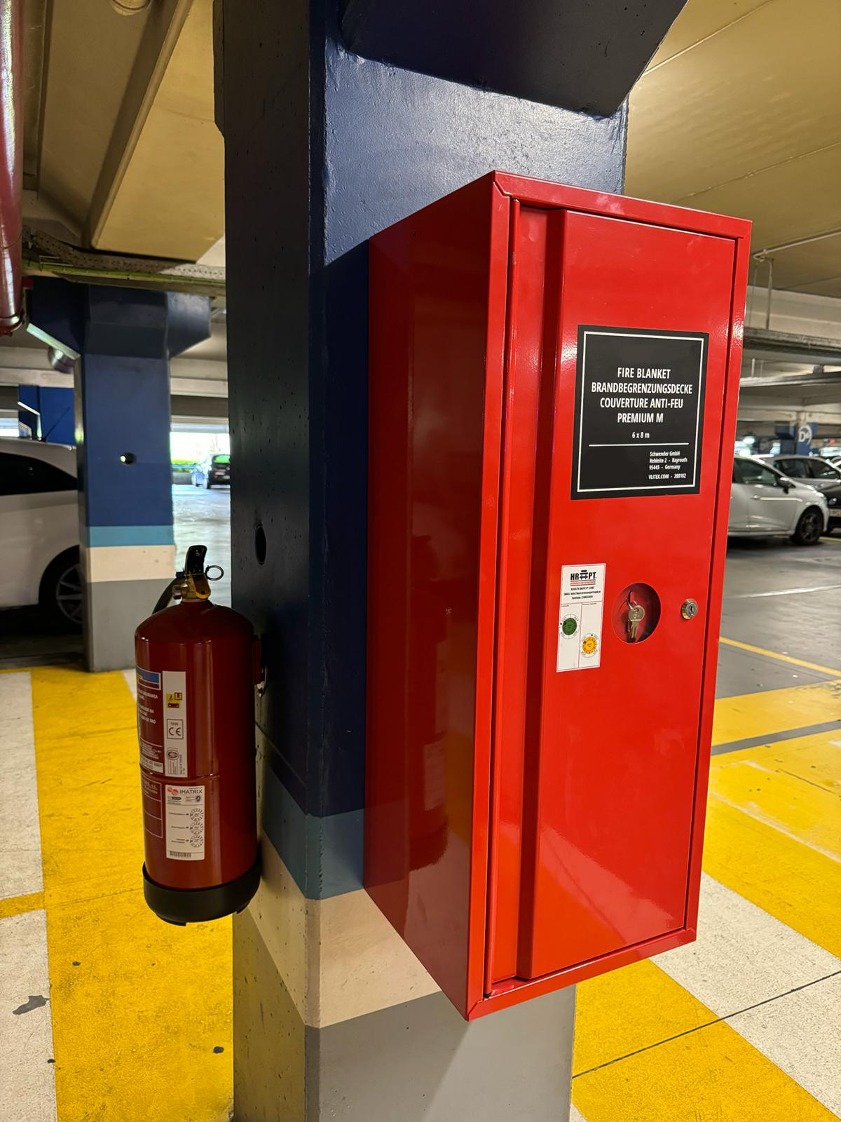 Caja en columna L