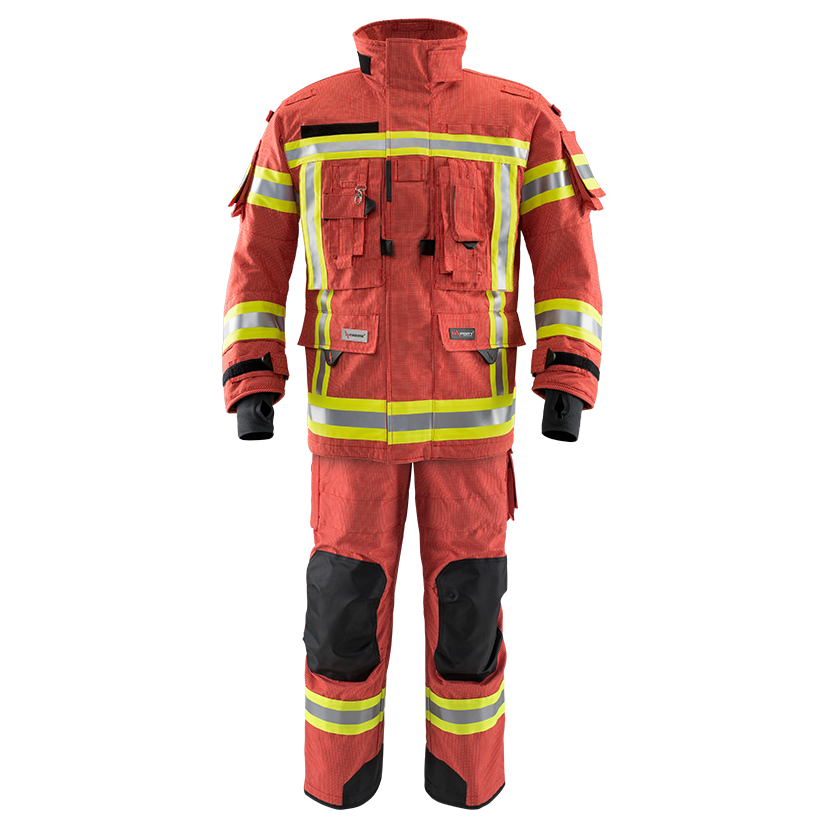 TRAJE DE INTERVENCIÓN SURVIVOR ROJO