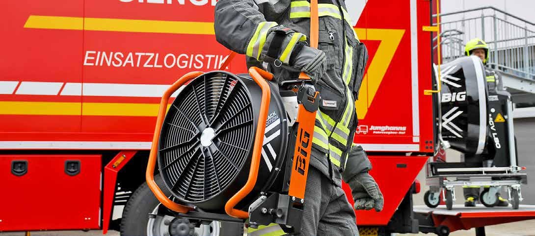 VENTILADOR CON BATERÍA TRANSPORTE